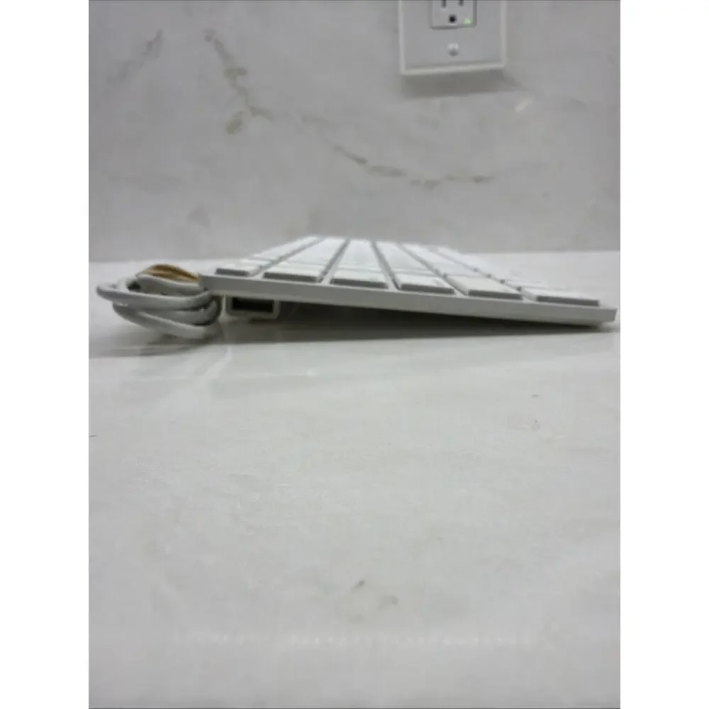 The Smallest and Most Compact USB Wired Apple Mac Keyboard Model A1242 MB869LL/A